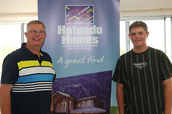 83 Hotondo Homes winners Jason & Lachlin